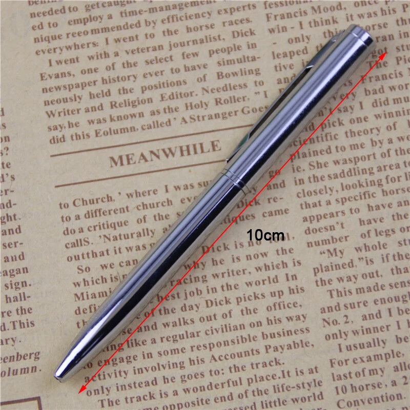 1Pcs Mini Metal Durable Ballpoint Pen