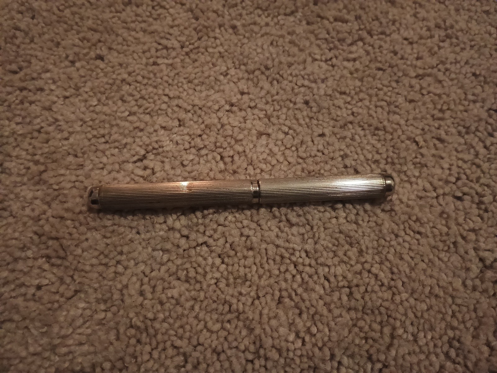 Vintage Antique Sterling Silver Ballpoint Pen Pre-owned Good Condition Parts