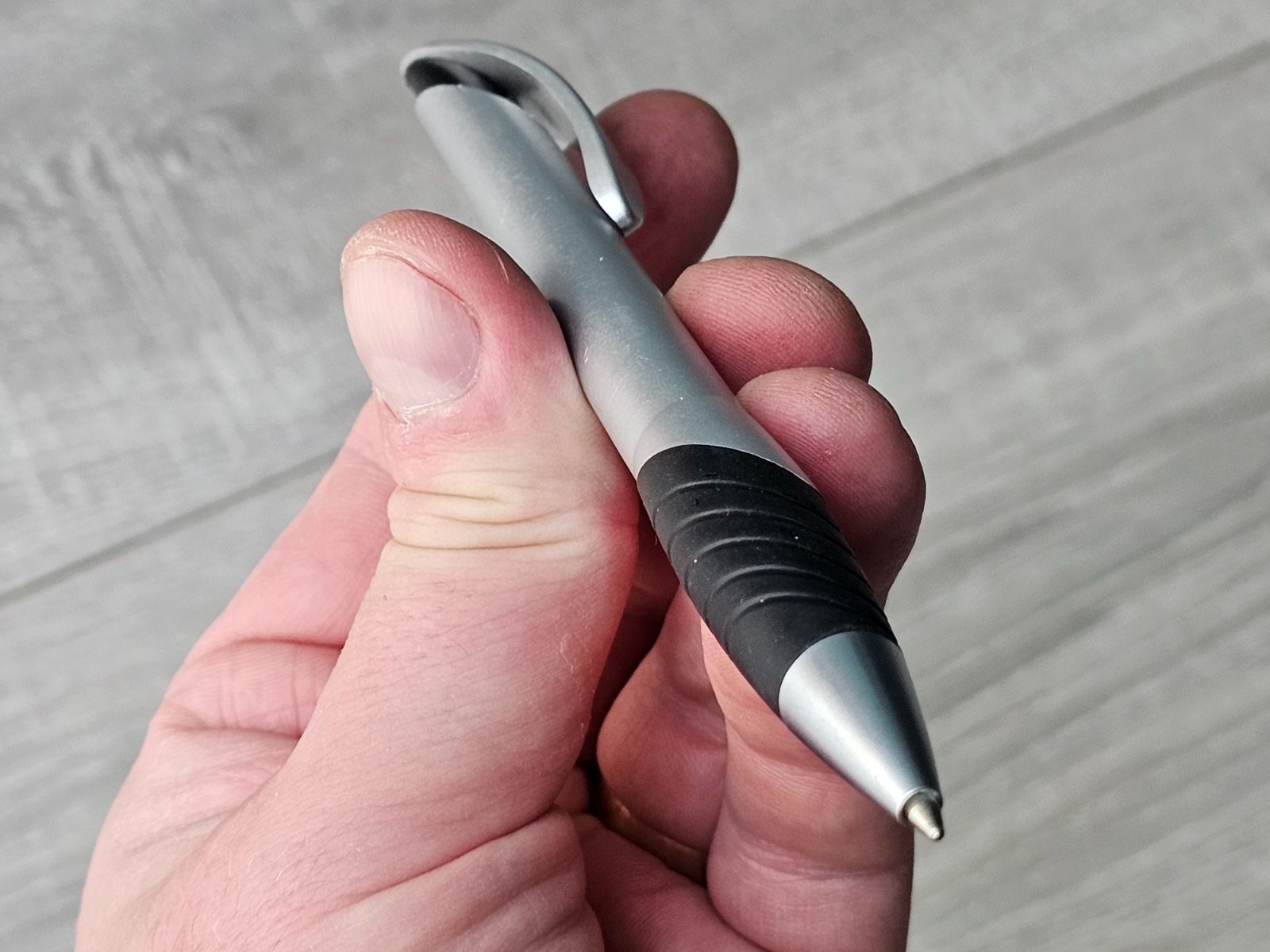 Mercedes-Benz Museum Ballpoint Pen – Branded Collectible Silver & Black Germany