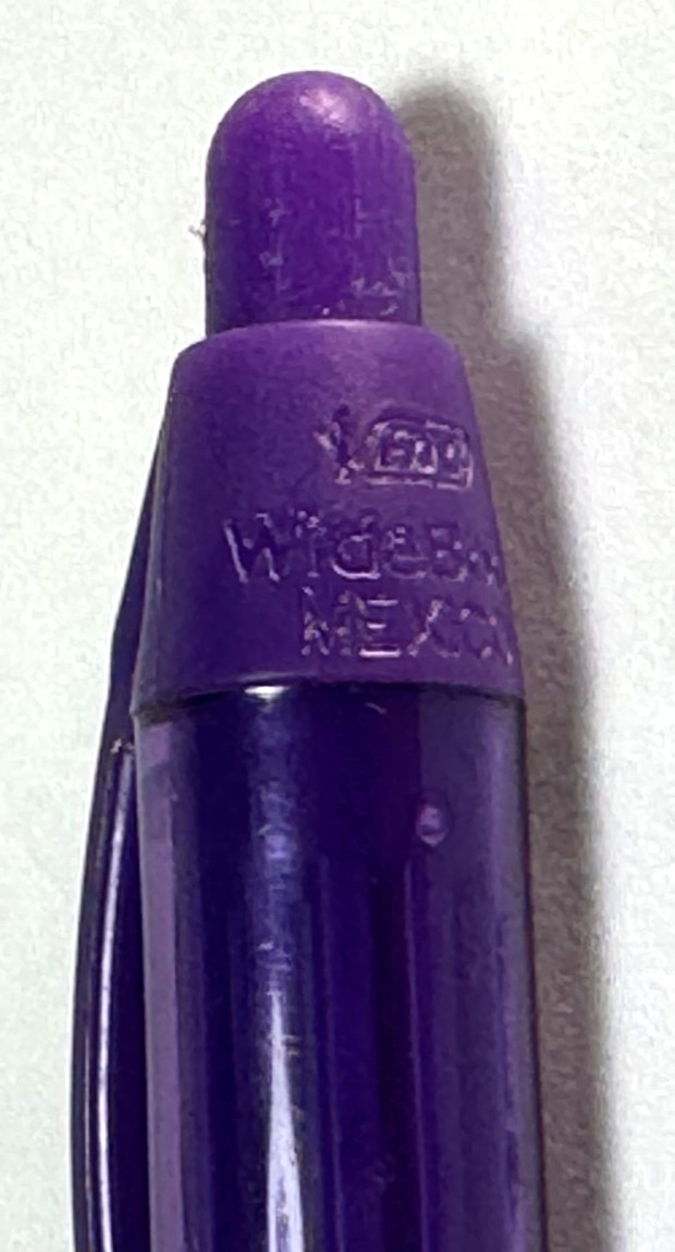 RARE SUSTIVA (HIV MED) PHARMACEUTICAL REP DRUG PEN – BIC WIDEBODY – MEXICO MADE