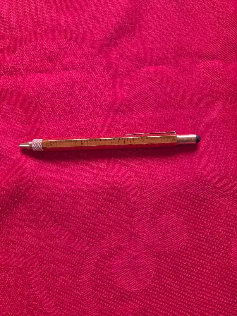 MONTEVERDE TOOL PEN BALLPOINT SOLID BRASS #6df63f