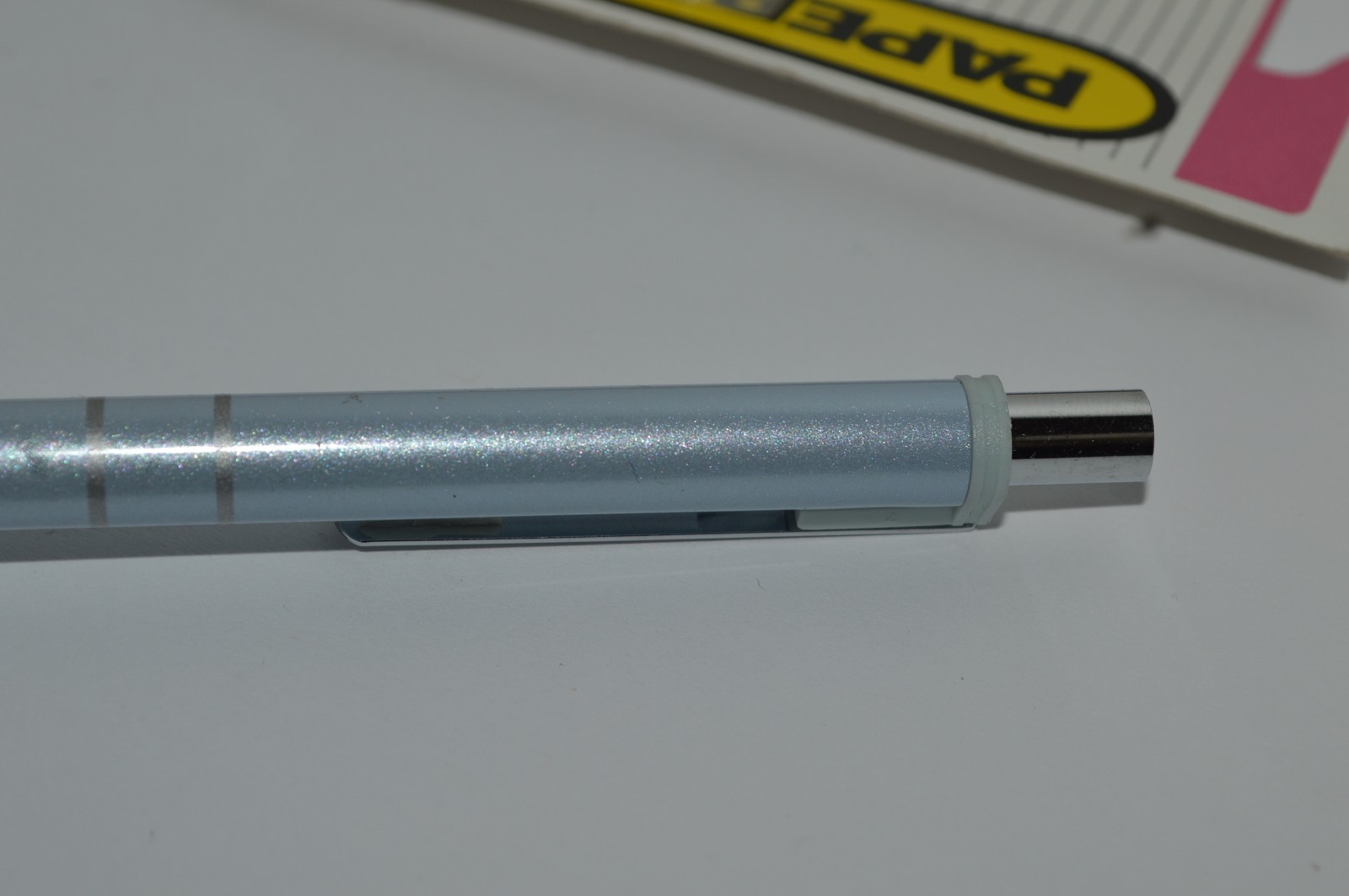 PAPER MATE Limited Edition Ball Pen Pearlescent Gray Made In Japan 1993 MIP