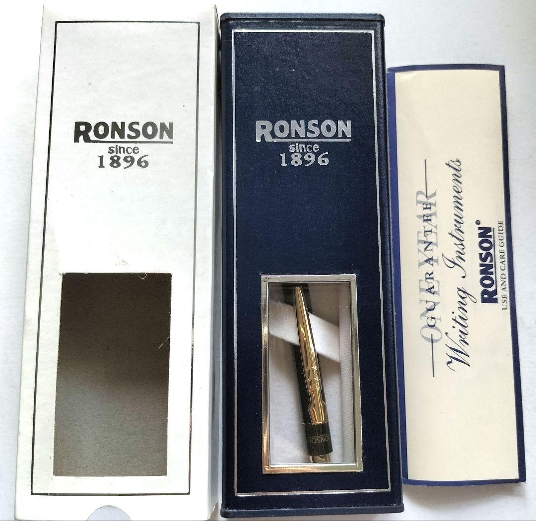 RONSON since 1896 Ronson Ballpoint Pen Brand Black