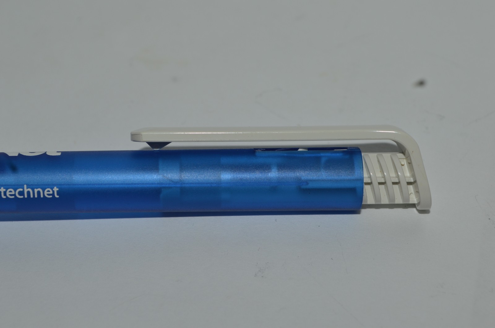 MICROSOFT Two Promotional Ballpoint Pens TechNet Both Plastic Circa 1990’s