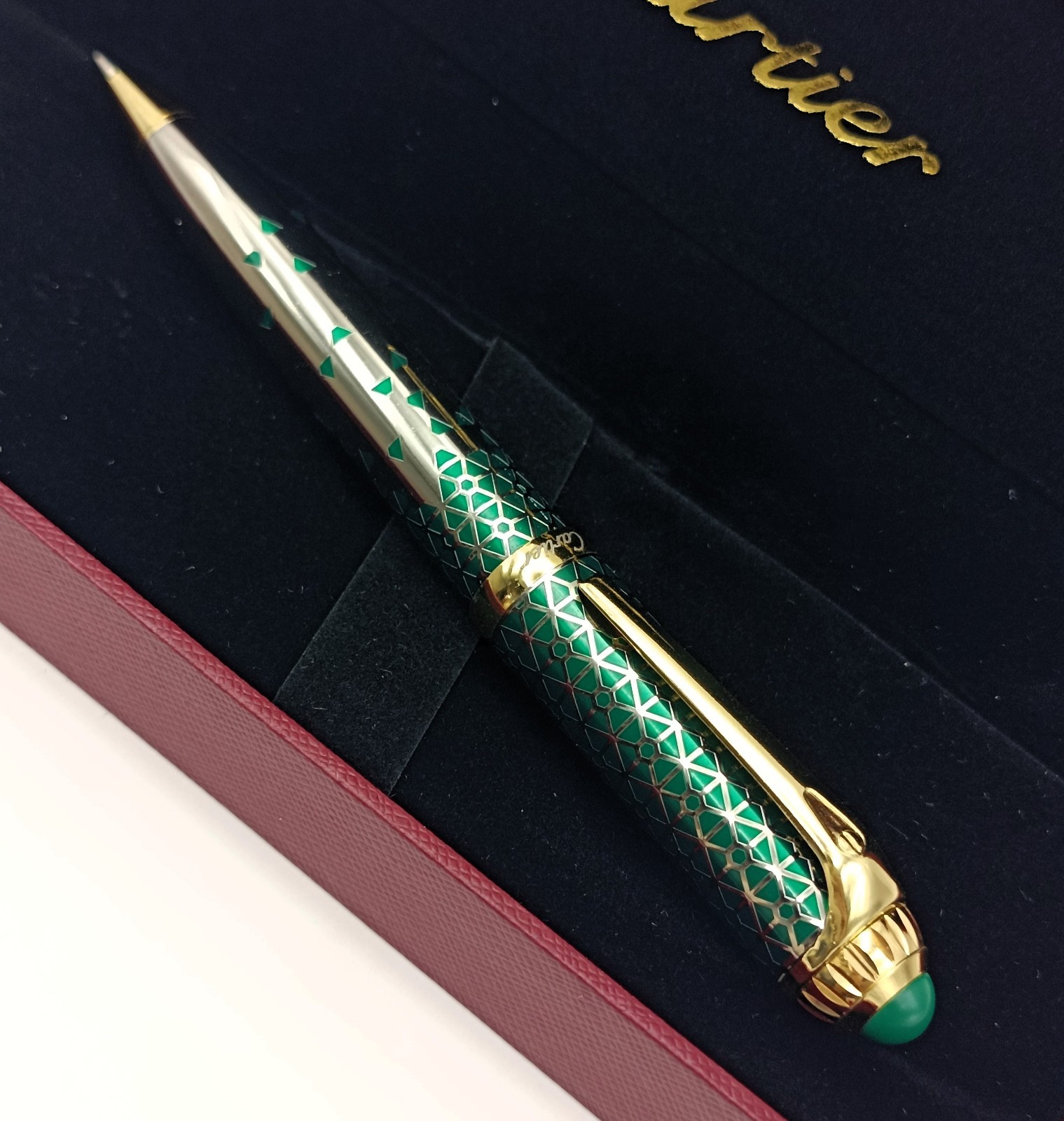 Rare Cartier Santos De Cartier Special Limited Edition Collectable Ballpoint Pen