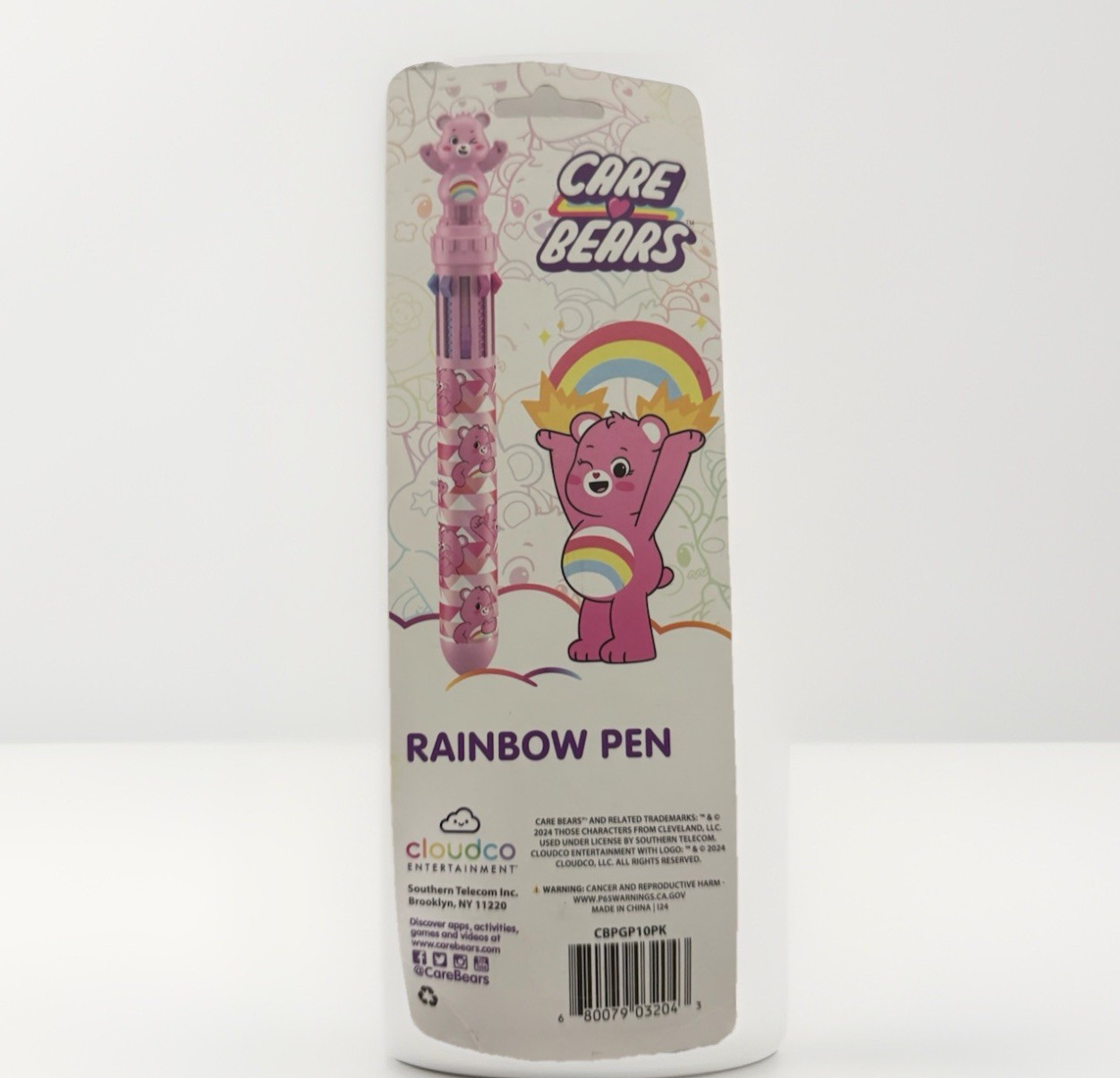 Care Bears Rainbow Pen 10 Colors 3+ NEW