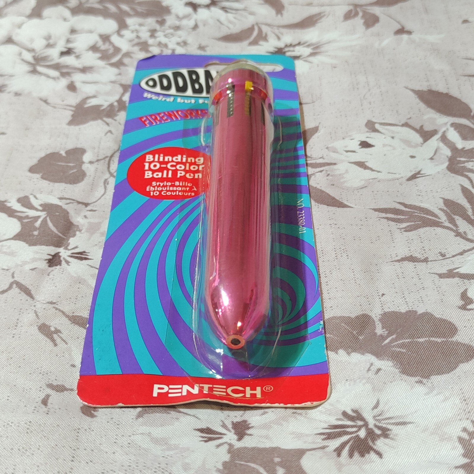 Vintage Pentech Oddballz! Multicolor Pen Shiny Reflective Sealed 90s Nostalgia