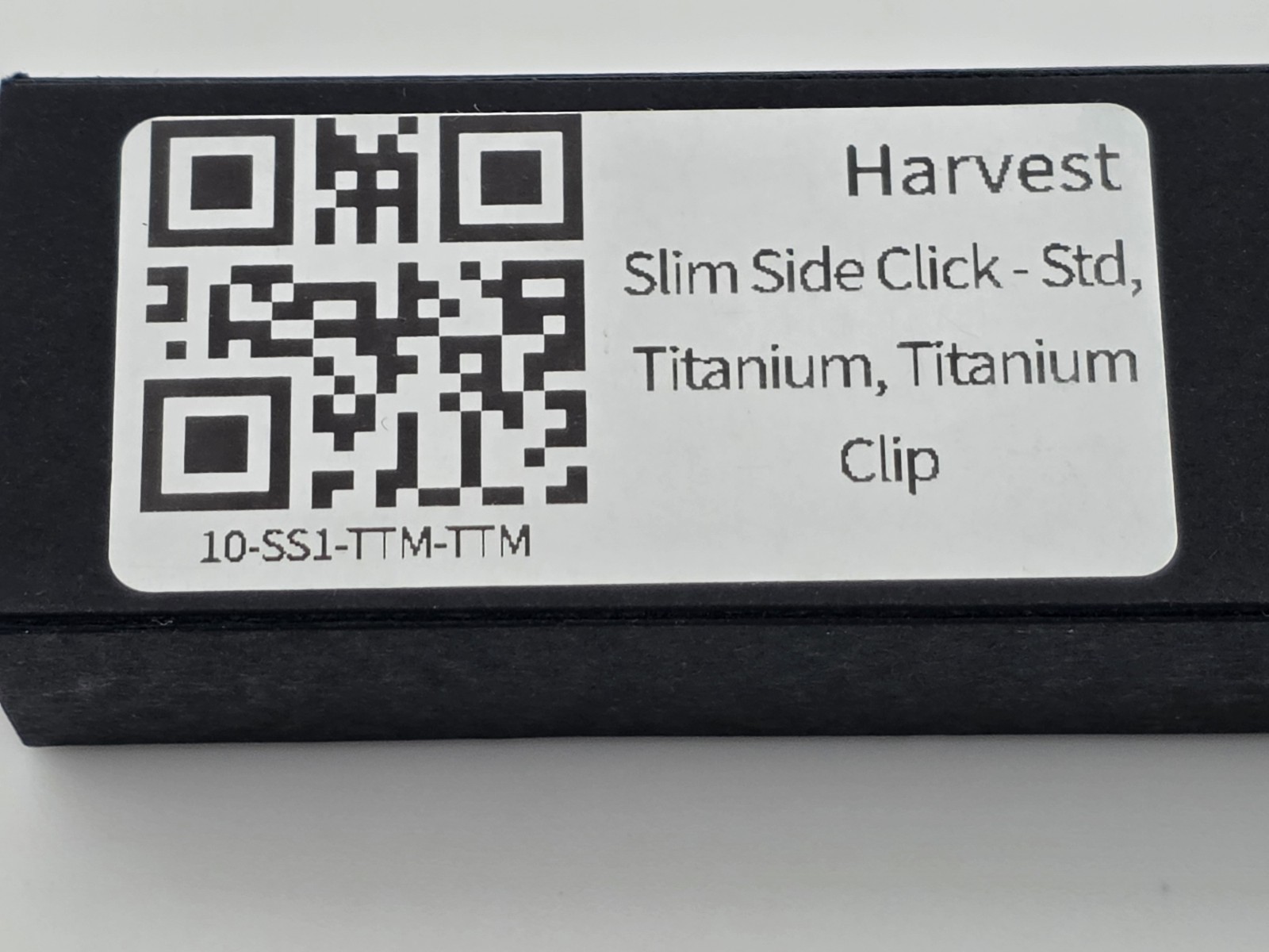**NEW** Tactile Turn x ADPT Harvest Slim Side Click Pen Titanium Std 5.8″ Ltd Ed