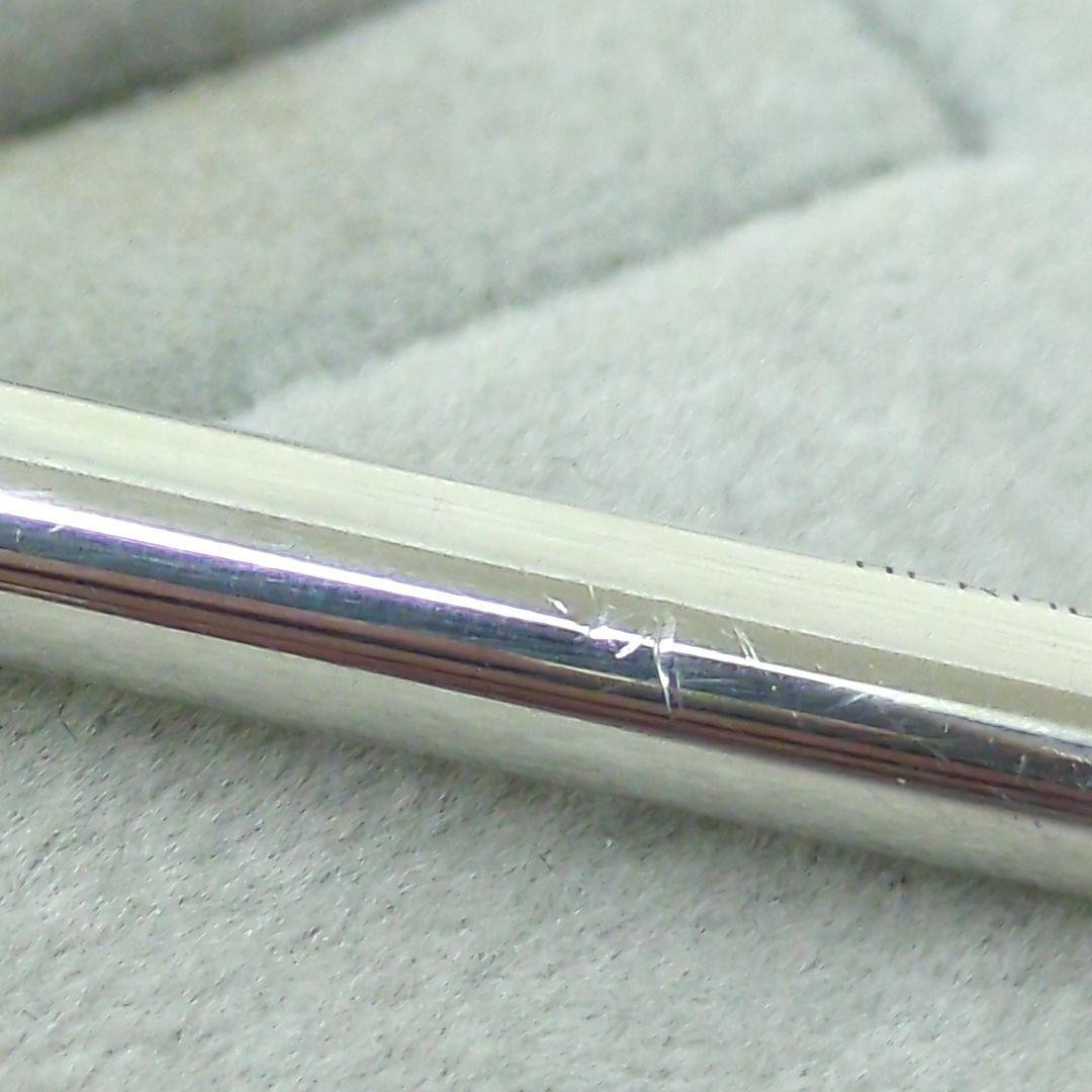 Official Hermes Agenda Mini Ballpoint Pen Silver 925 Size No Ink From Japan