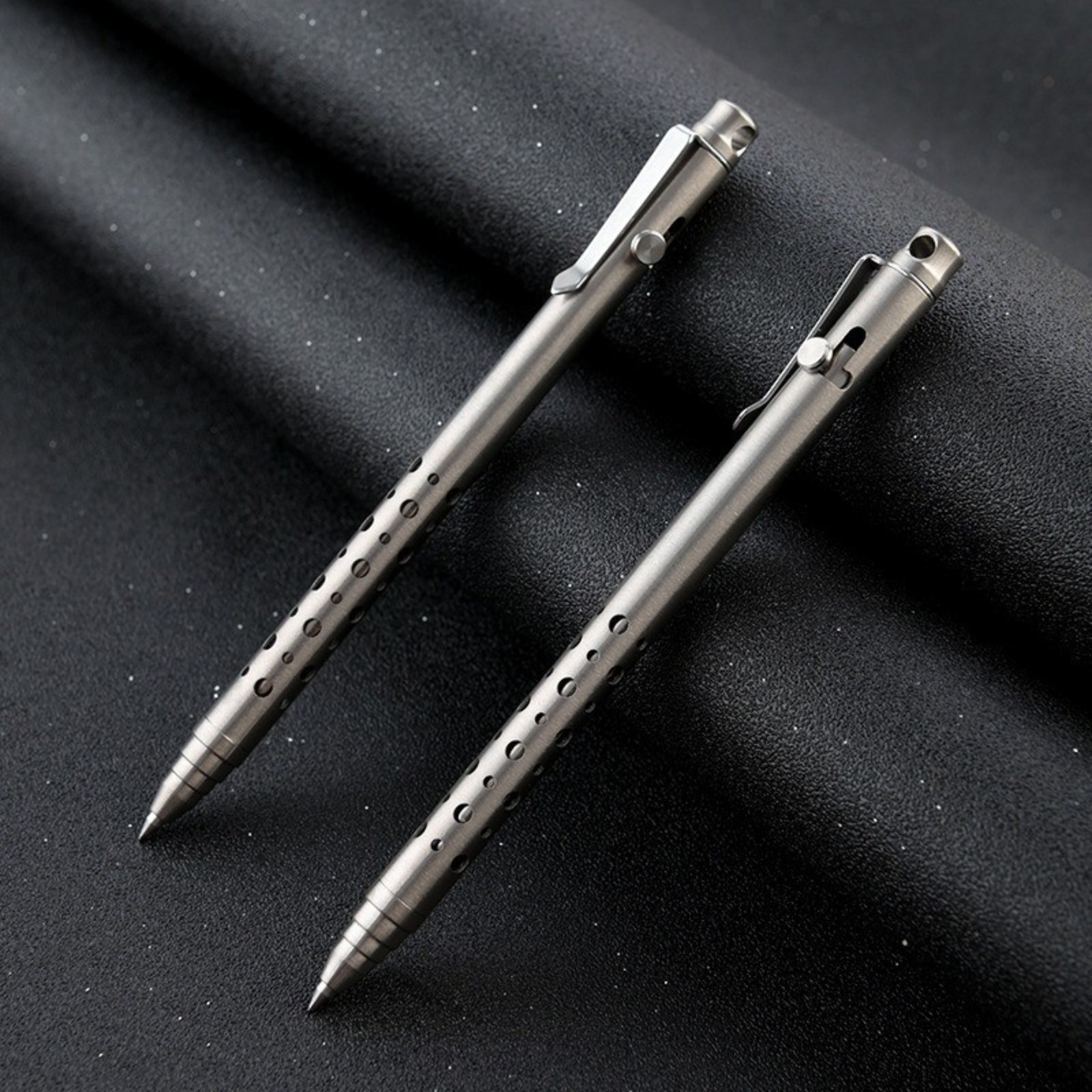 EDC Titanium Ballpoint Pen Signature Writing Pocket Pen Outdoor Business Office