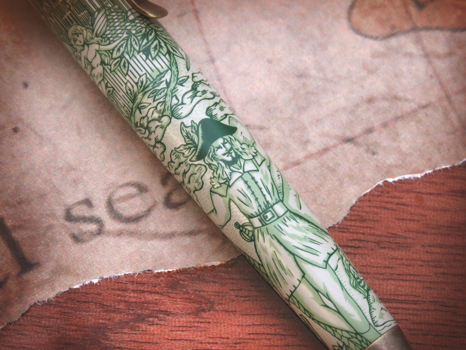 Retro 51 Tornado Literary Peter Pan Rollerball Pen – NEW in Original Box