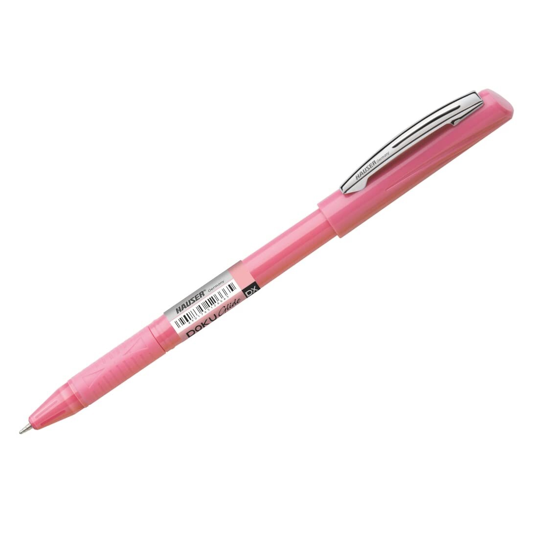 Hauser Doku Glide Ball Pen Box Pack | 0.7 mm Tip Size |Blue Ink, Pack of 10 Pens