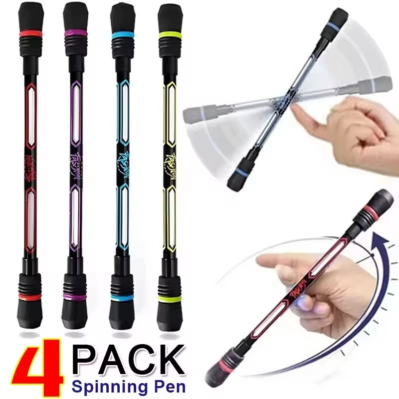 Spinning Pen Finger Rotating Mod Gaming Trick Pen Stress Relief Toy Kids Adult