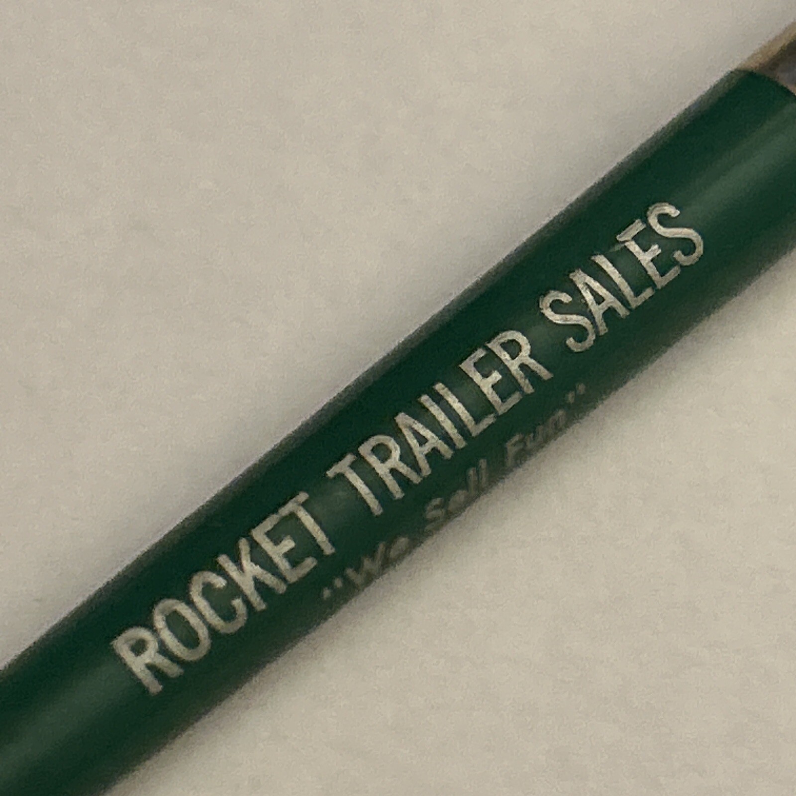 VTG Ballpoint Pen Rocket Trailer Sales Rock Falls Illinois