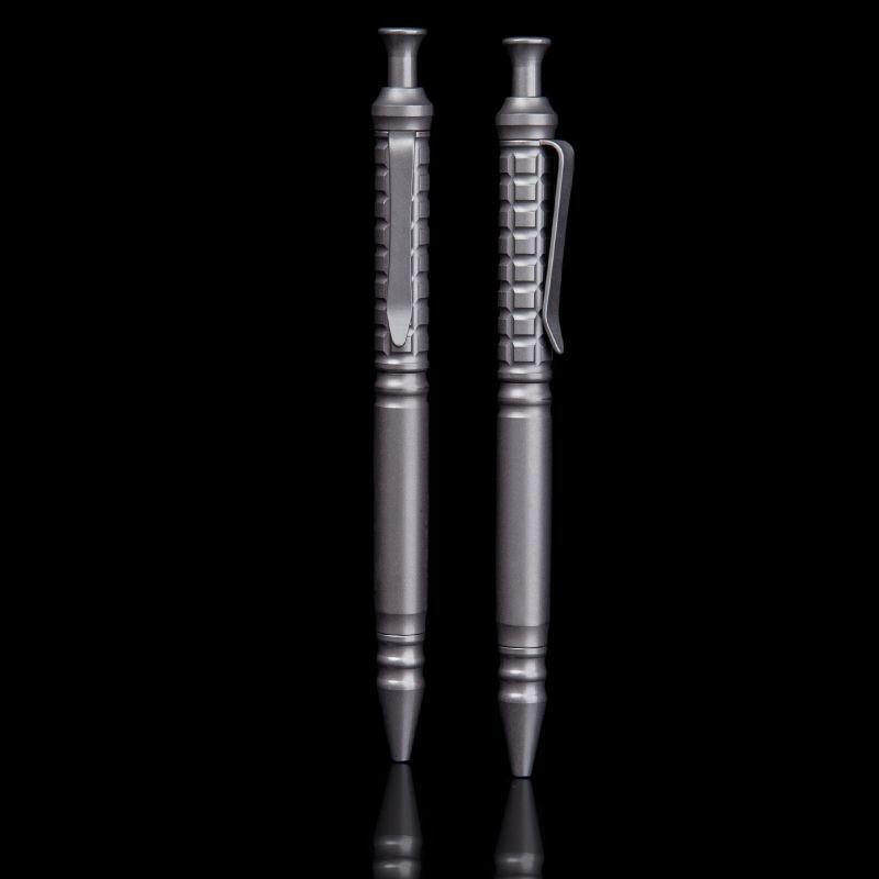 1PC Titanium Ballpoint Pen Business Office Signing Writing Pen EDC Pocket Pen