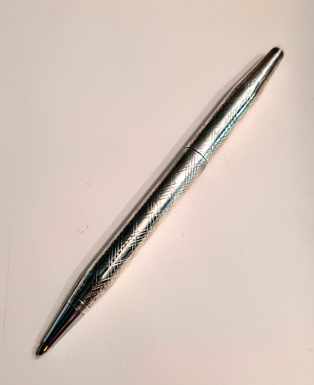 Vintage Tiffany & Co Sterling Silver Slim Ballpoint Pen