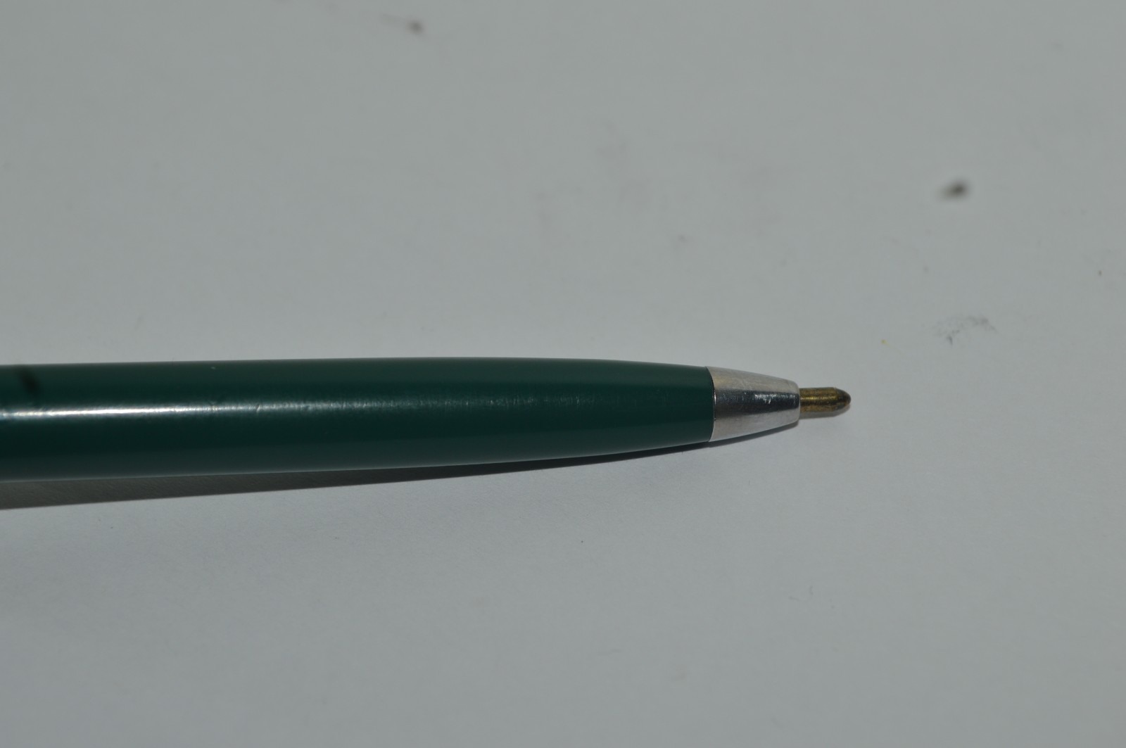 Paper Mate PROFILE #1 SLIM Grip Ballpoint Pen Green Barrel Made In USA 1980s