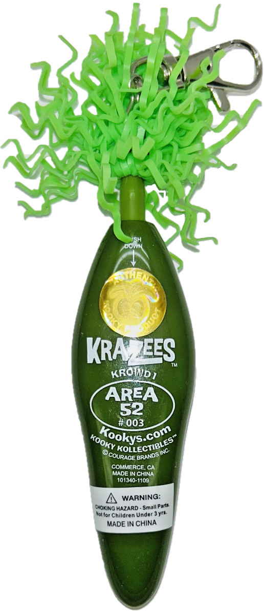 New Kookys Klickers Pens Krazees Krowd 1 Area 52 #003 Alien Party Ballpoint Pen