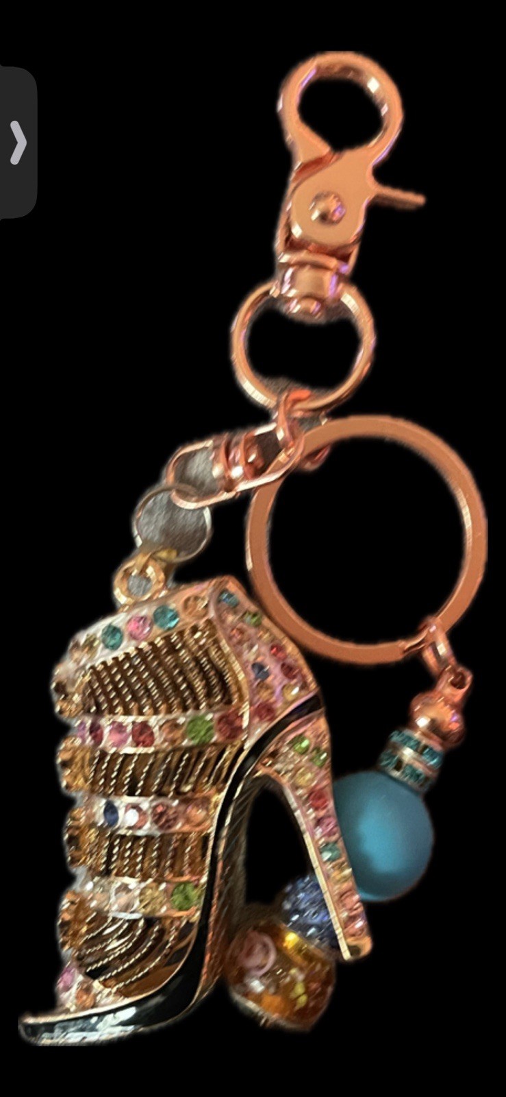 Handmade Pen & Handmade Betsy Johnson Bagclips/Keychain Lot YOU GET BOTH