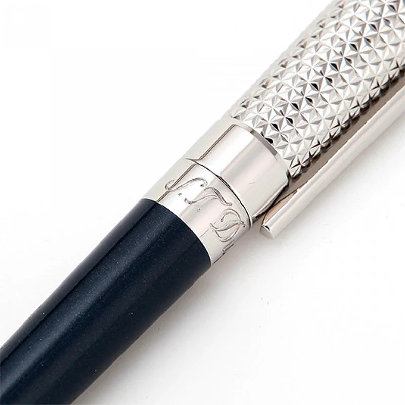 S.T. Ballpoint Pen Dupont Liberté Collectible Unisex Synthetic Blue/Silver