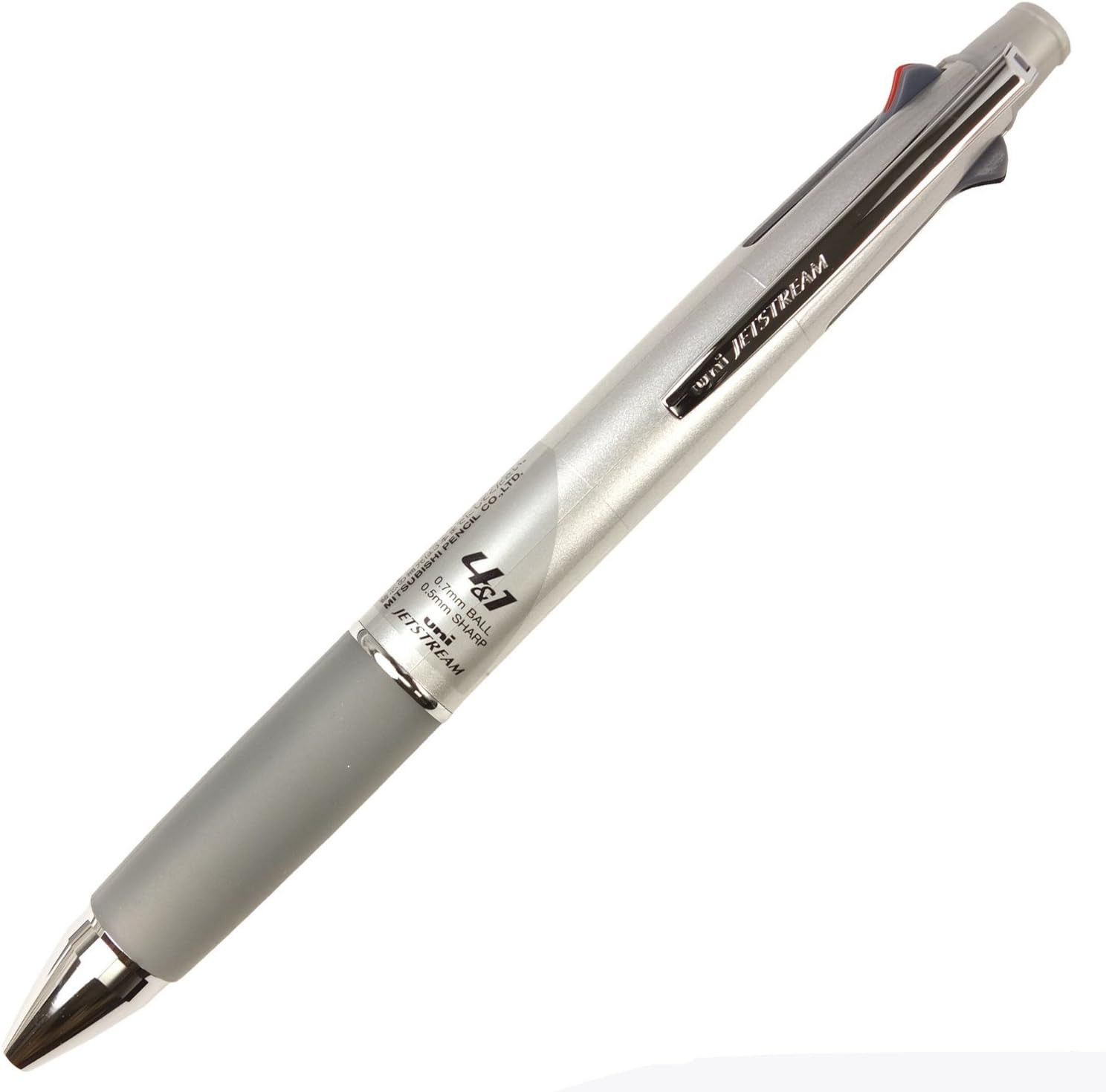 uni JETSTREAM 4&1 Red, Green, Blue, and Black 0.7mm Ballpoint Multi Pen and 0.5m