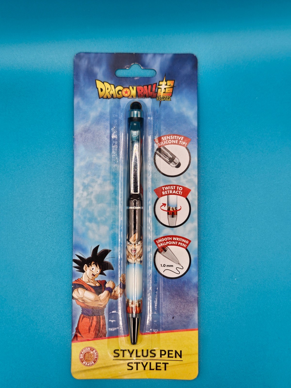 Dragon Ball Super Goku Stylus Pen & 1.0mm Ballpoint Pen