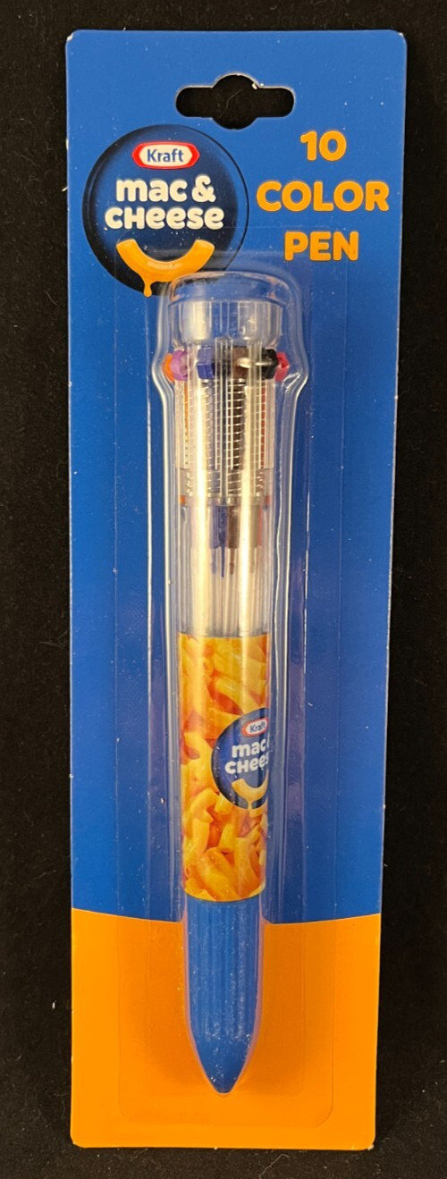 Kraft Mac & Cheese – Rainbow Ink Pen – 10 Colors – Blue