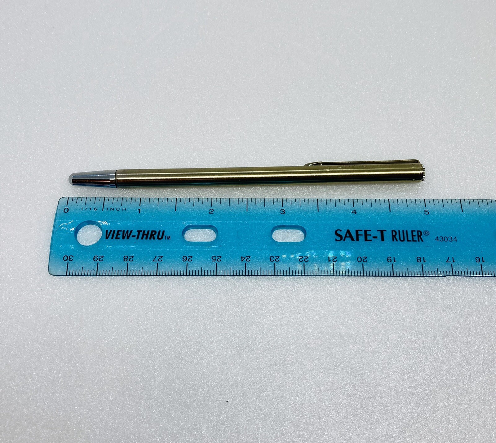 Vintage Emphasis Pocket Pointer Telescopic Metal Pen Arrow Clip “MPSI” Logo 22