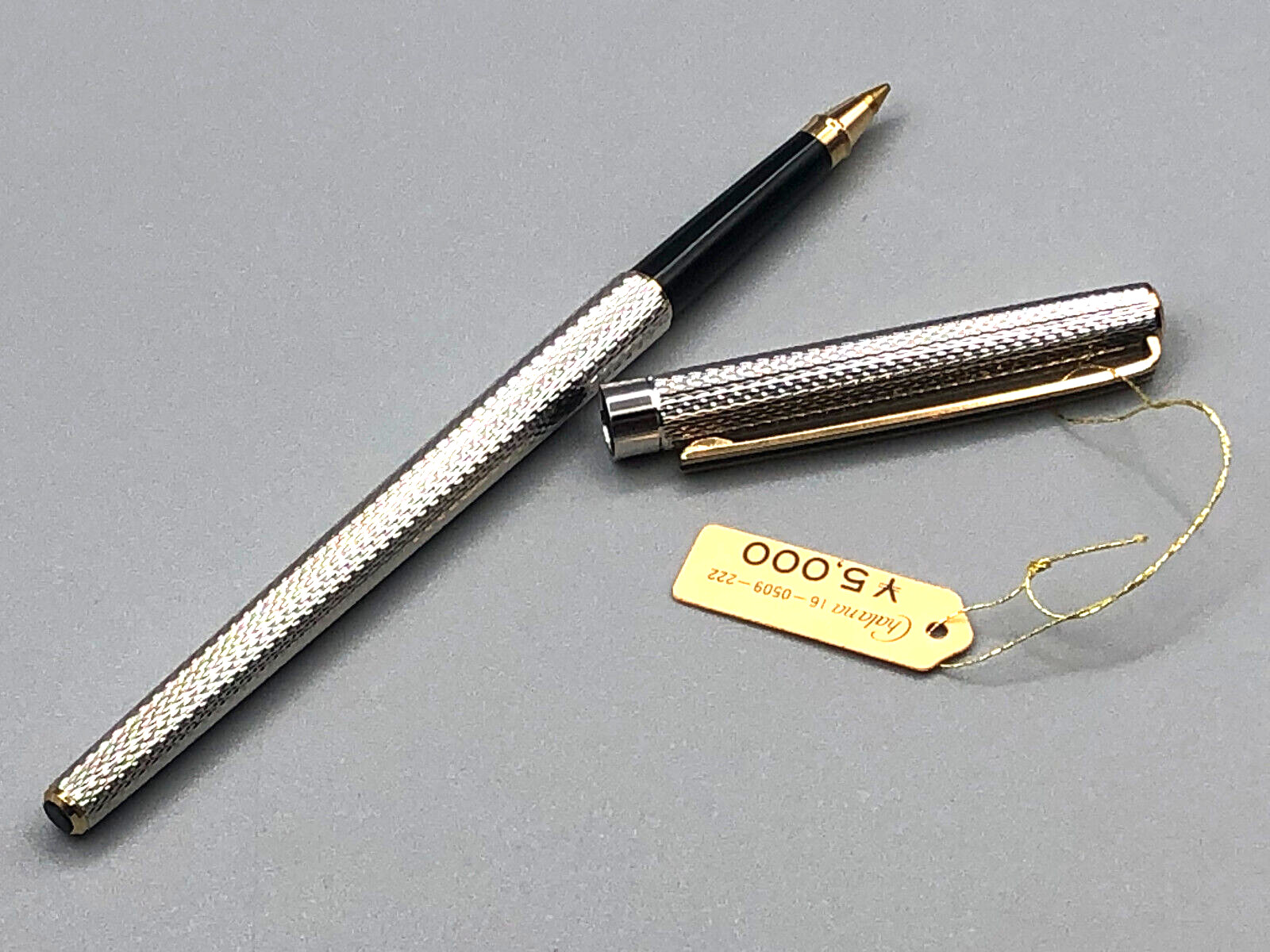 NOS VINTAGE SAILOR CHALANA BALLPOINT PEN SLEEK BARLEY COMPANION TO FOUNTAIN
