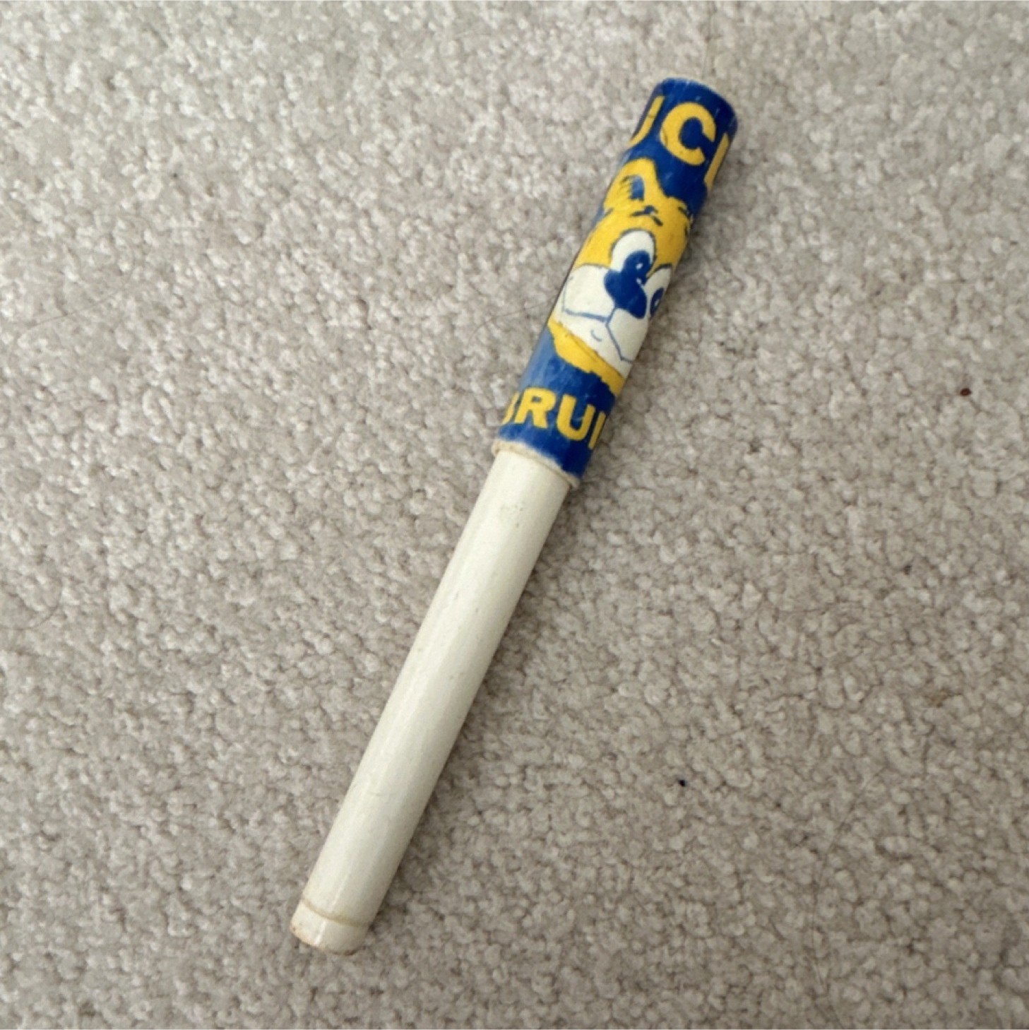 Ballpoint Pen Cartoon Bear Cap Plastic Black Ink Collectible