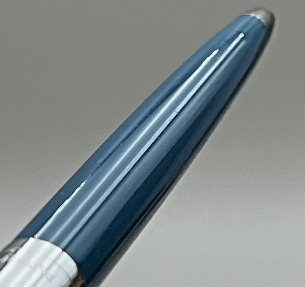 Paper Mate Double Heart Profile Light Blue/Chrome Cap, Blue Ink, Works – Mexico