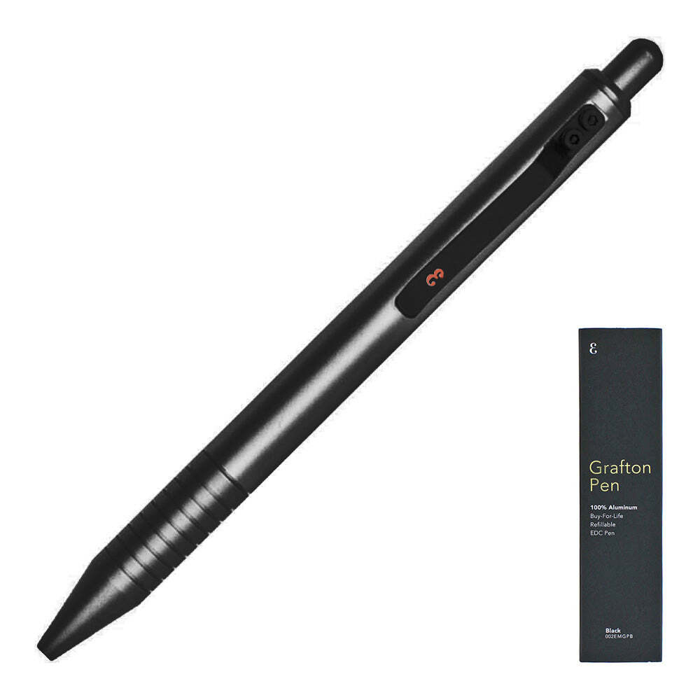 Everyman Grafton Ballpoint Pen, Black