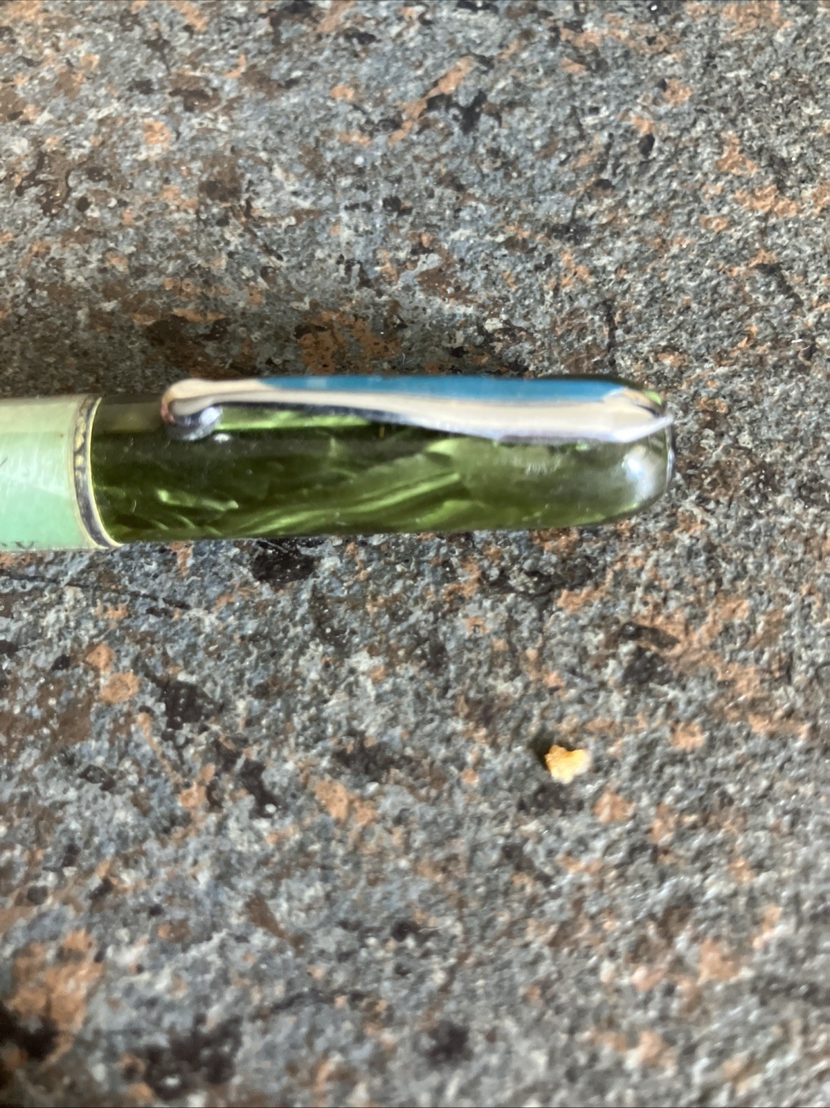 Green marbled pen genuine four leaf clover good luck customized Kansas City, MO