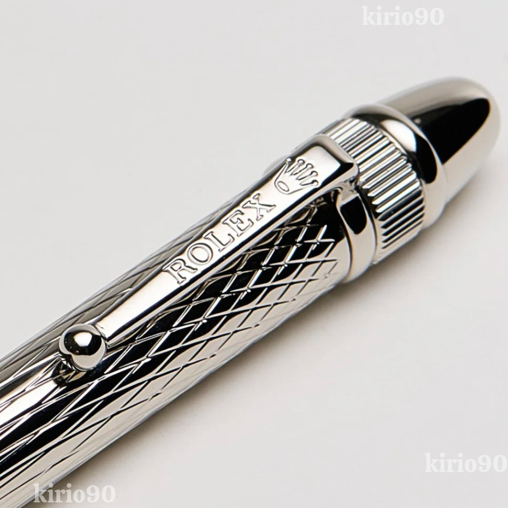 Bid Rolex Gift Ballpoint Silver Pen NEW RARE Novelty Collectible New With box💥
