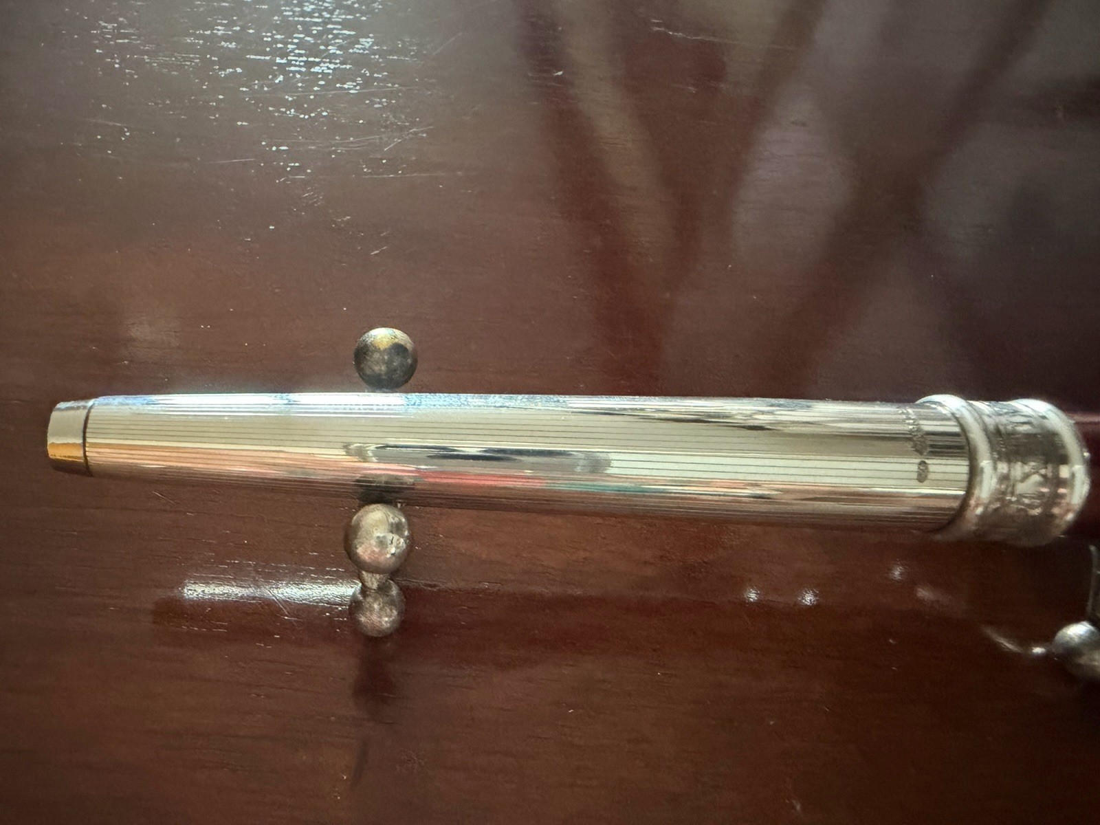 LALEX PEN CO. Solid Silver 925 Fountain Pen With Box Guarantee Vintage ’80