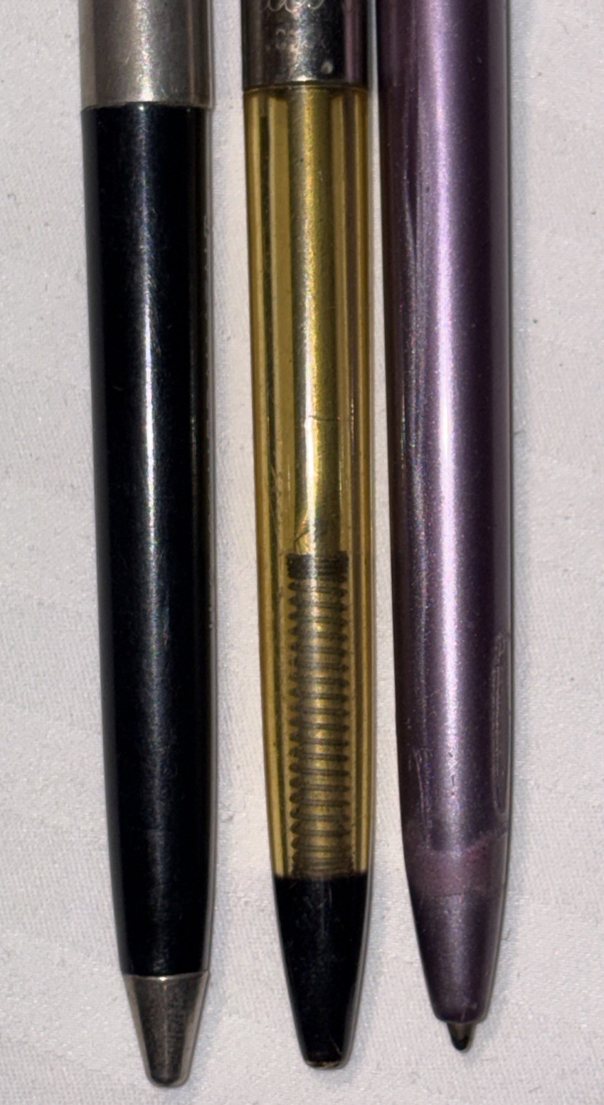 Vintage Ballpoint Pen Lot Parker, Scripto, Ballerina, USCO, All-Rite, Ambassador