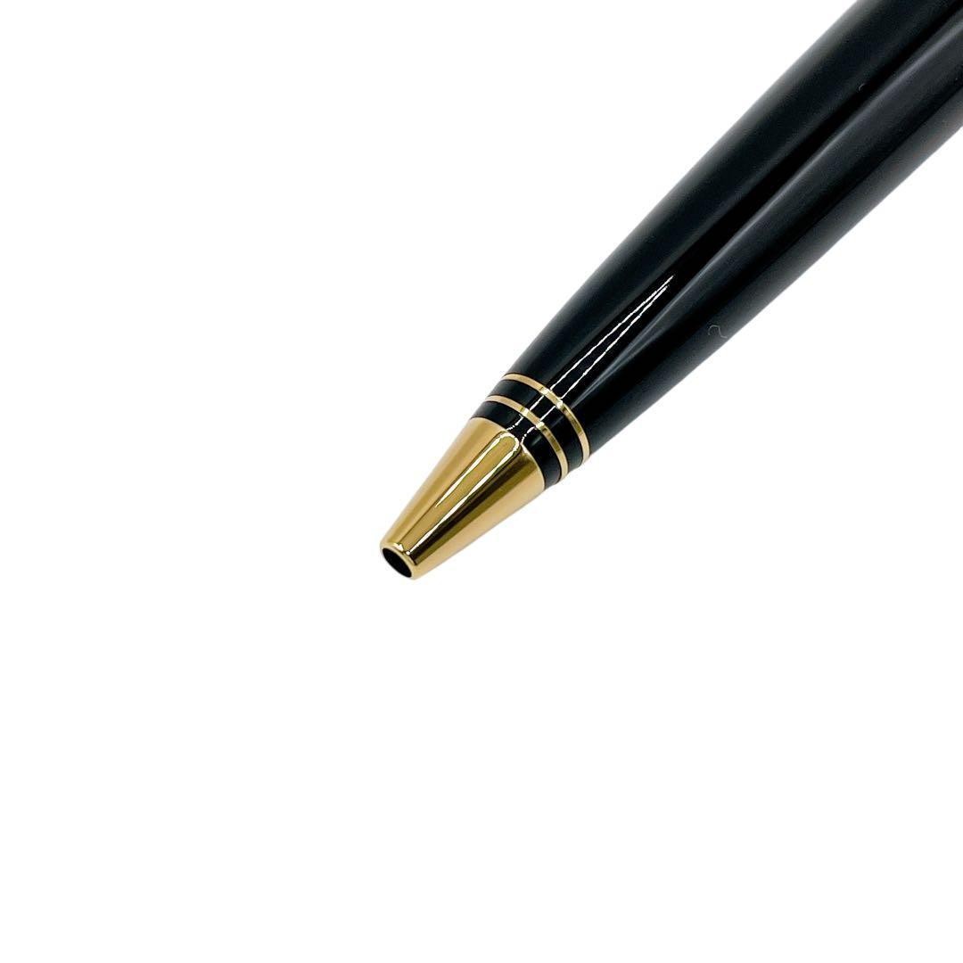 Louis Vuitton N72702 Ballpoint Pen Black Gold Unisex