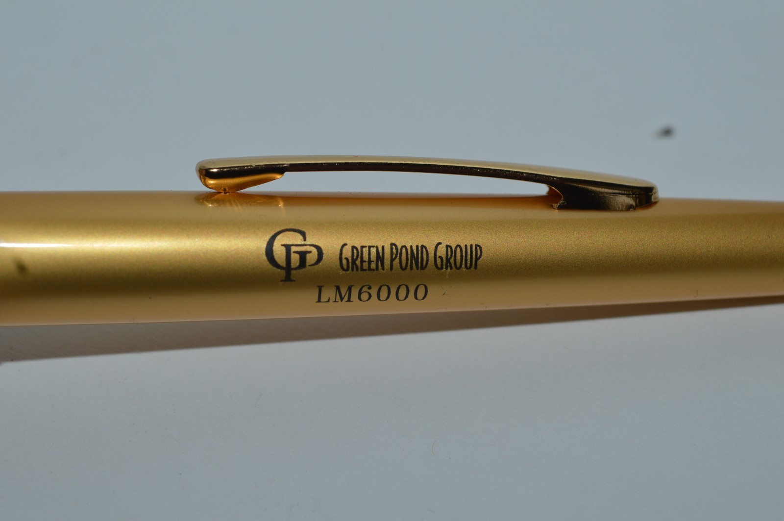 BETTONI LM6000 Ballpoint Gel Pen Green Pond Group Salesman’s Sample New Old SToc
