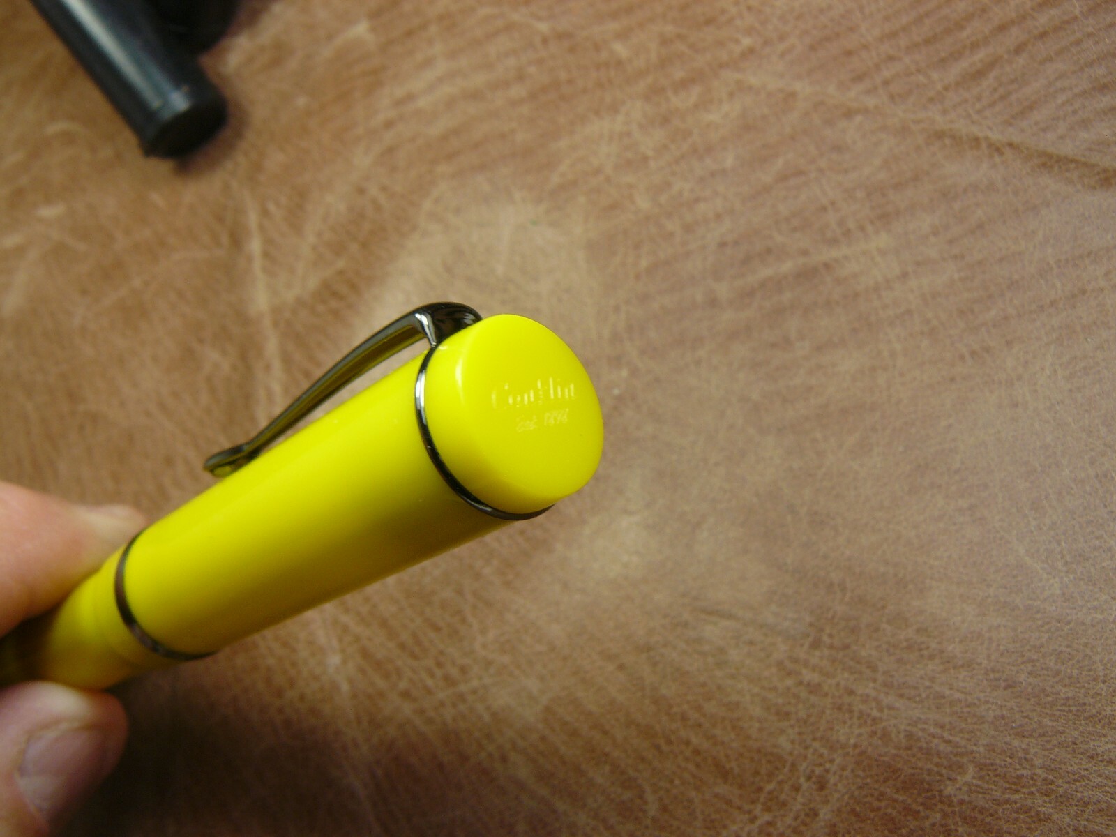 CONKLIN DURAGRAPH YELLOW HORNET #113 MADE LIMITED EDITION BALLPOINT PEN NEW/BOX