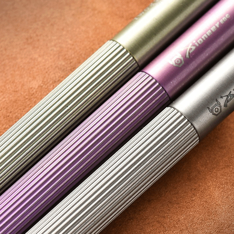 EDC Titanium Ballpoint Pen Signature Writing Pocket Pen Portable Keychain Pen