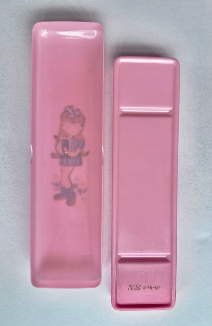 Showa retro pen case 50 from 60 years ago #63cabd