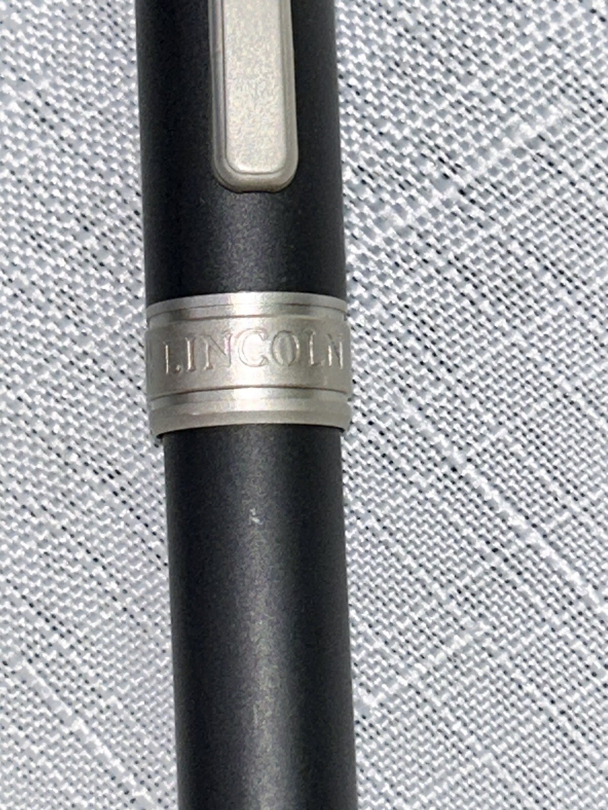 Luxury Twist Ballpoint Pocket Ink Pen LINCOLN Car Auto Dealership Matte Black