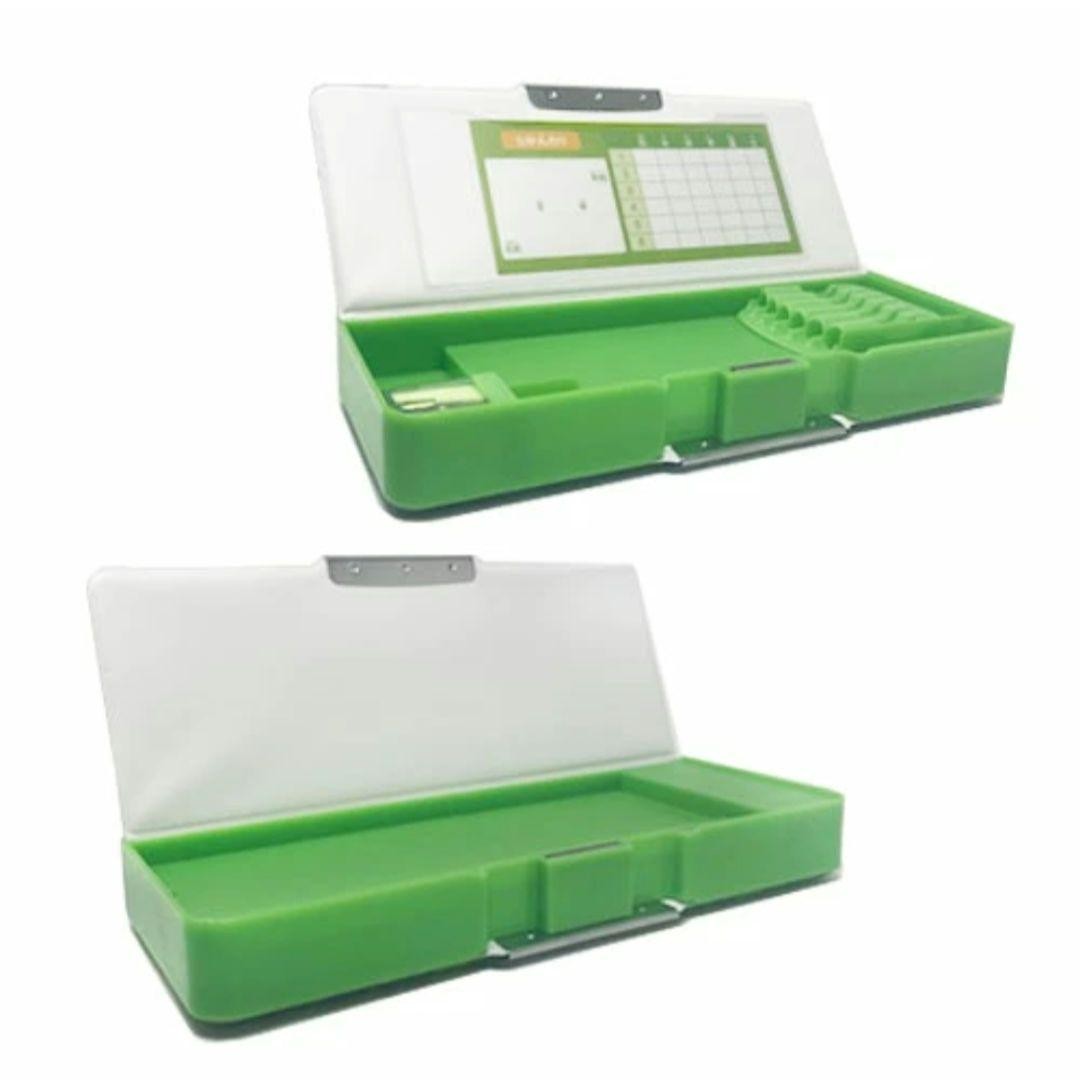 Pikmin pen case, pencil case, open on both sides, pencil sharpener, preparation
