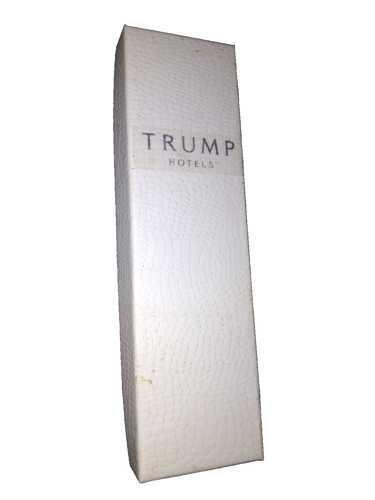 Trump Hotels Authentic Pen in Gift Box Titanium Dark Gray w/ Gold Trim 2025 NEW