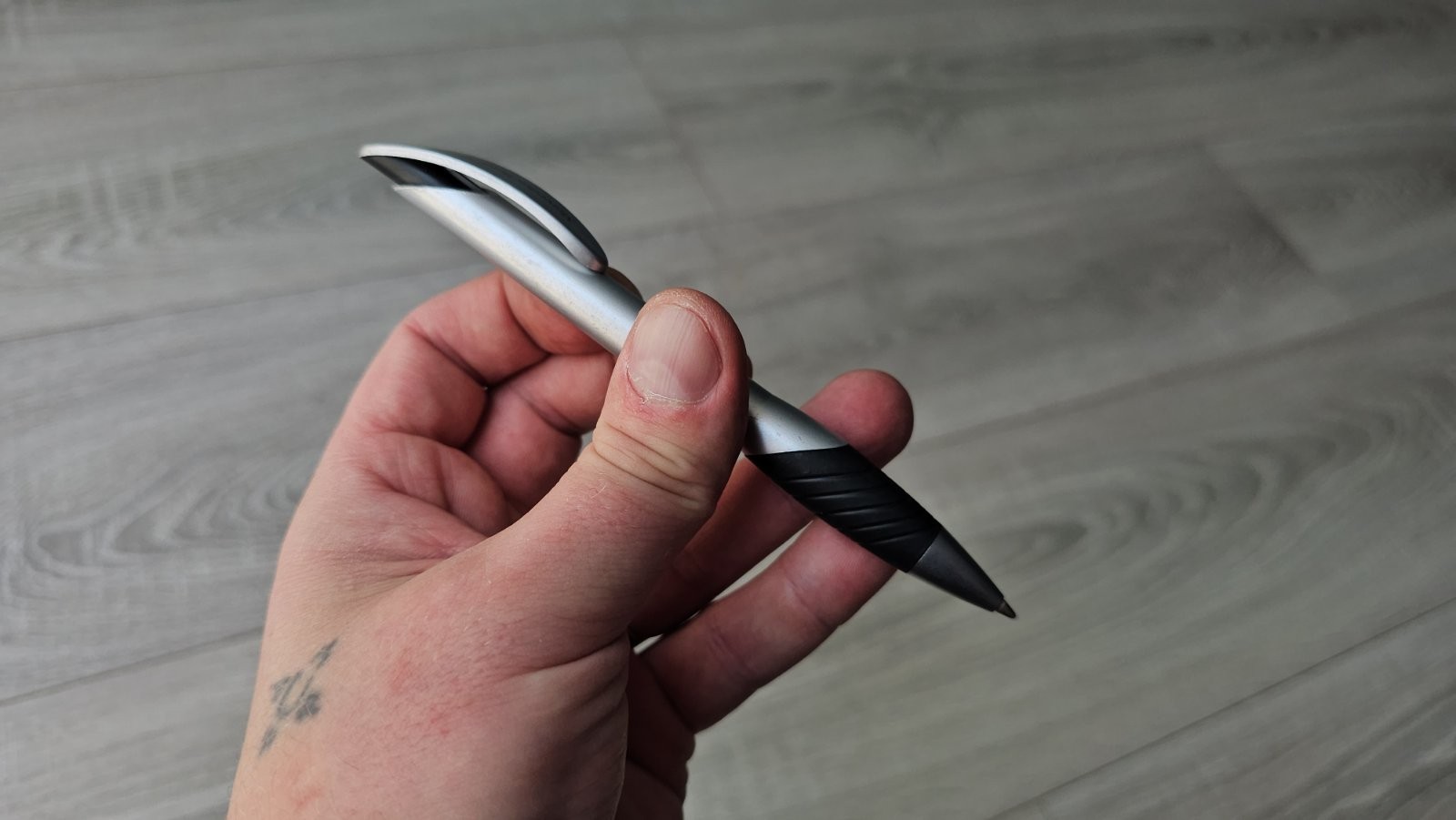 Mercedes-Benz Museum Ballpoint Pen – Branded Collectible Silver & Black Germany