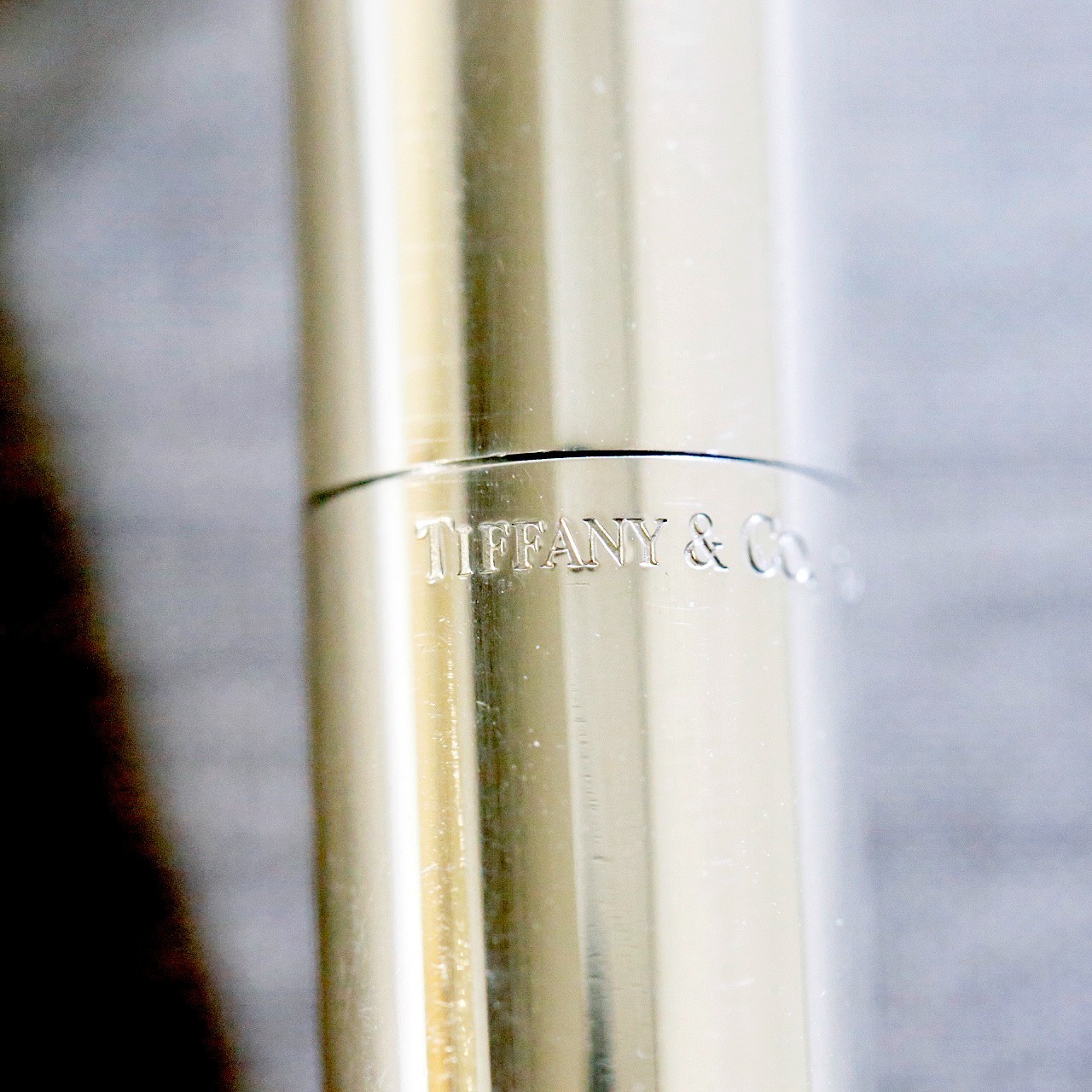 Tiffany & Co. Atlas Sterling Silver 925 Ballpoint Pen Roman Numeral Clip