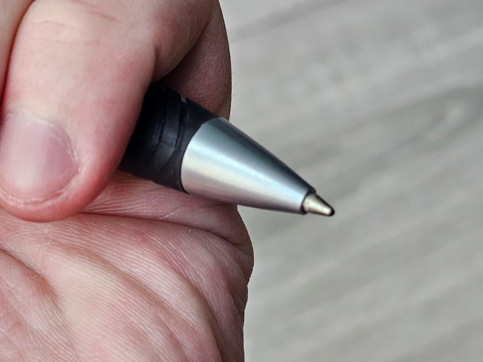 Mercedes-Benz Museum Ballpoint Pen – Branded Collectible Silver & Black Germany