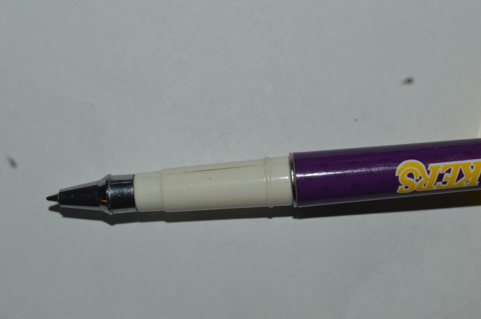 LOS ANGELES LAKERS Ballpoint Pen National Design Purple Used Very Good