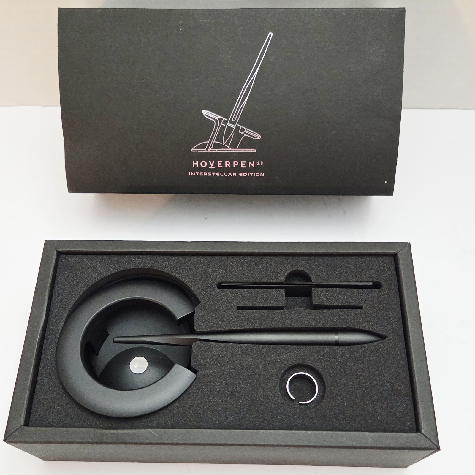 Hoverpen Interstellar Edition Magnetic Pen Space Black New Open Box Hover Pen