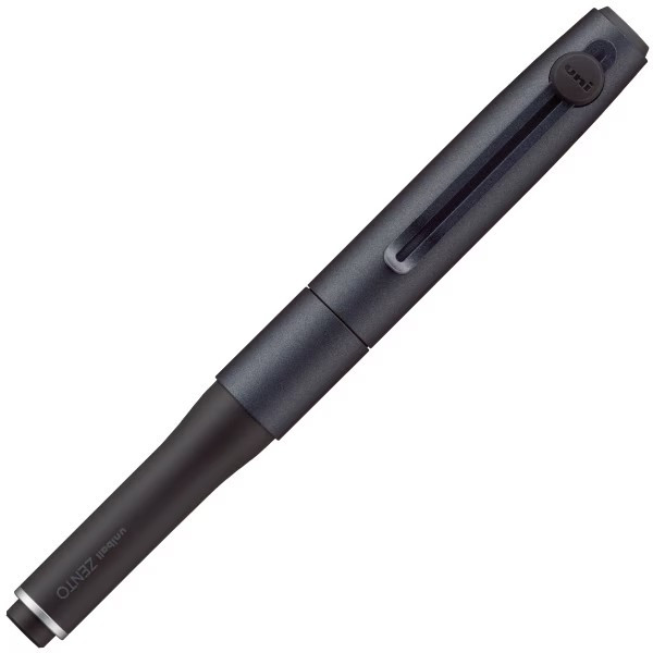 【DDU】uniball roller ball pen ZENTO Signature Model Metallic Black 0.5mm